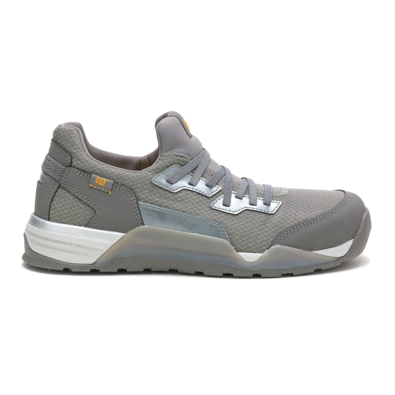 Caterpillar Shoes South Africa - Cat Men's Sprint Textile Alloy Toe Sneakers Grey JP4872931